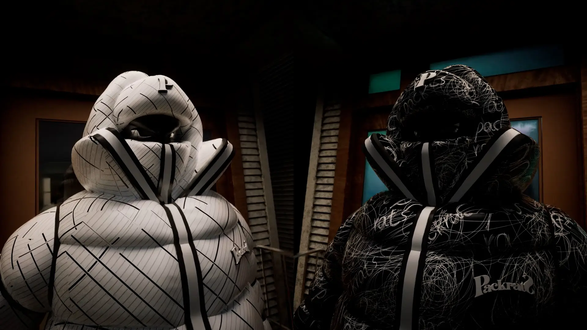 Still from the film Chaos & Order on Earth