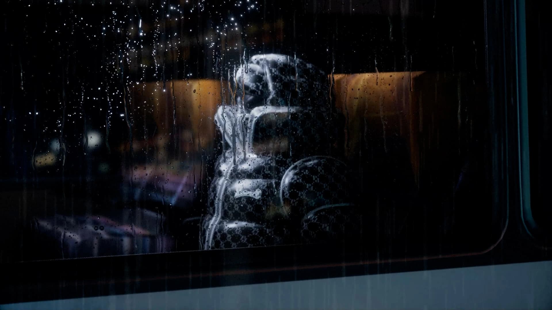 Still from the film The O.G. flees to Earth.