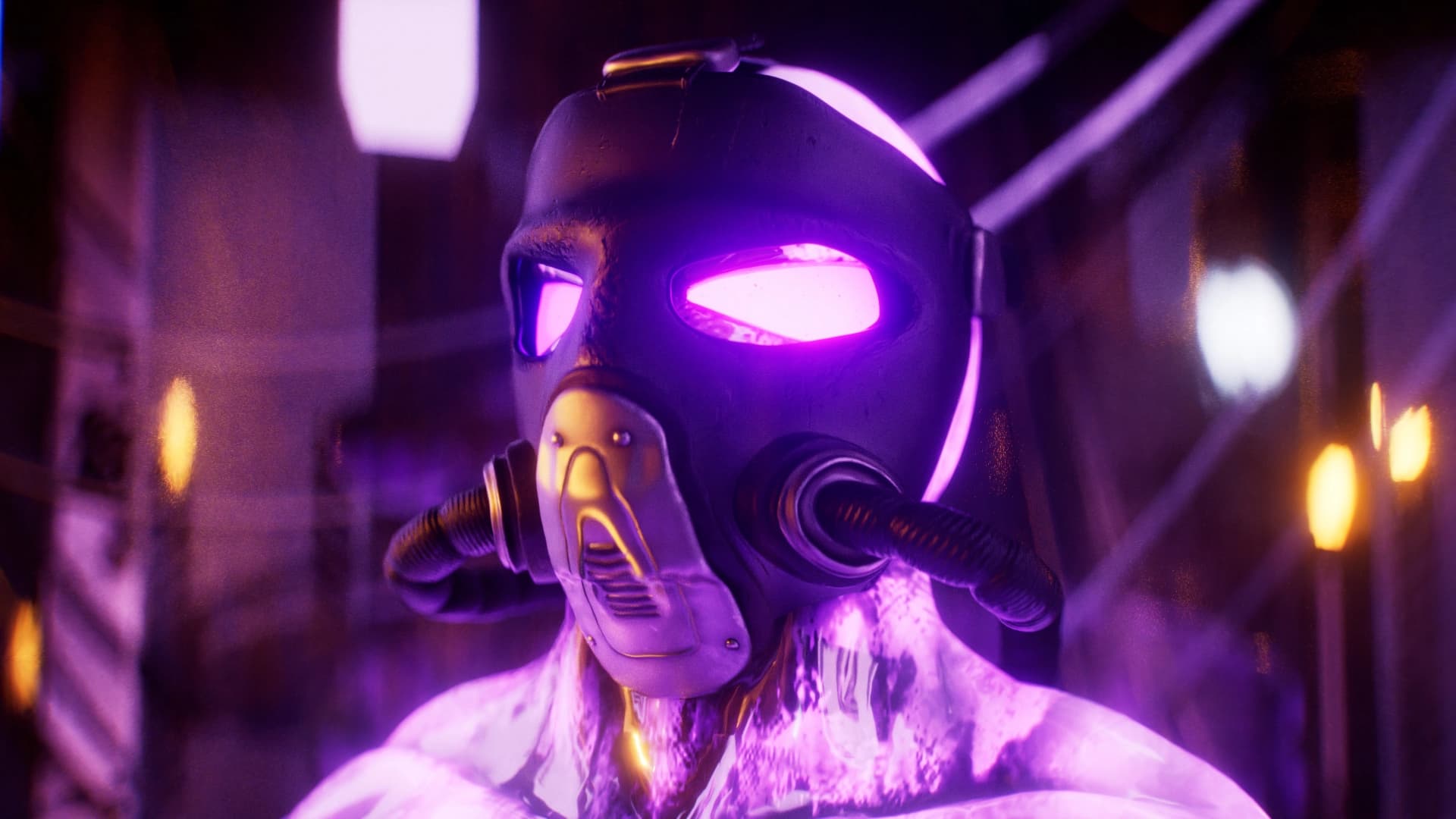 Still from the film From tube to shatter