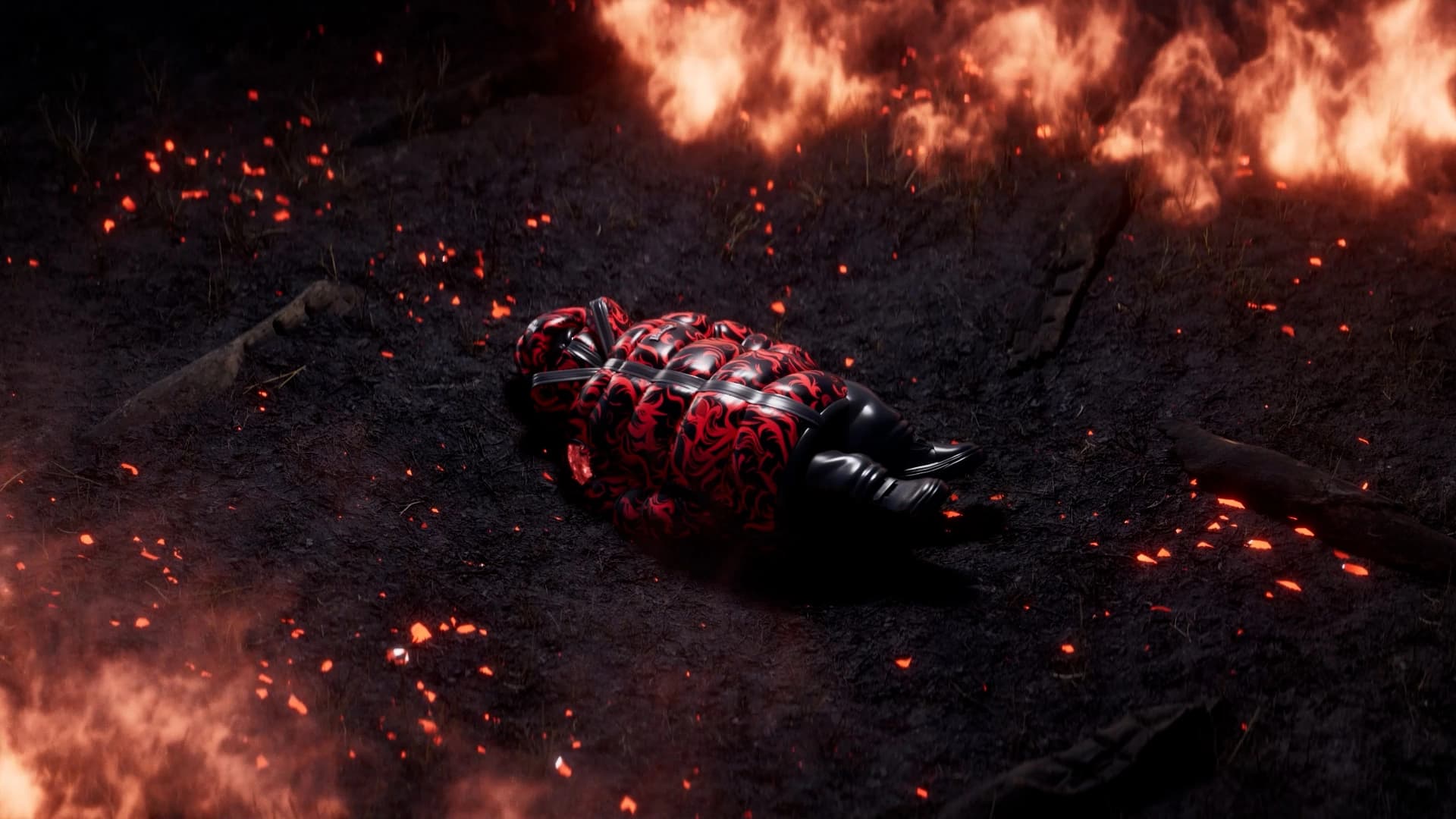 Still from the film The story of Pyro
